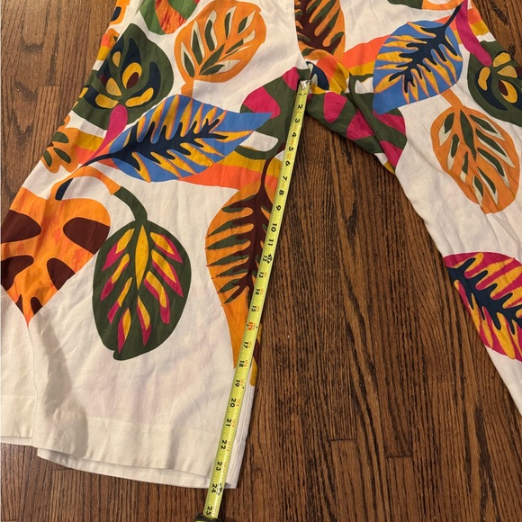 Farm Rio Wide Leg Pants Size L - Picture 8 of 9